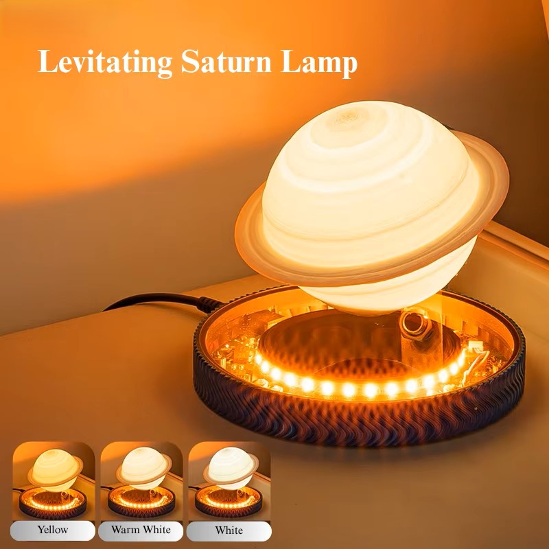 Cosmic 3D Floating Orb Desk Lamp