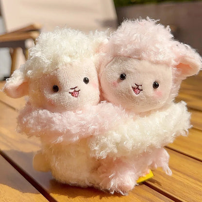Cuddly Animal Hug Keychain Plush Toys