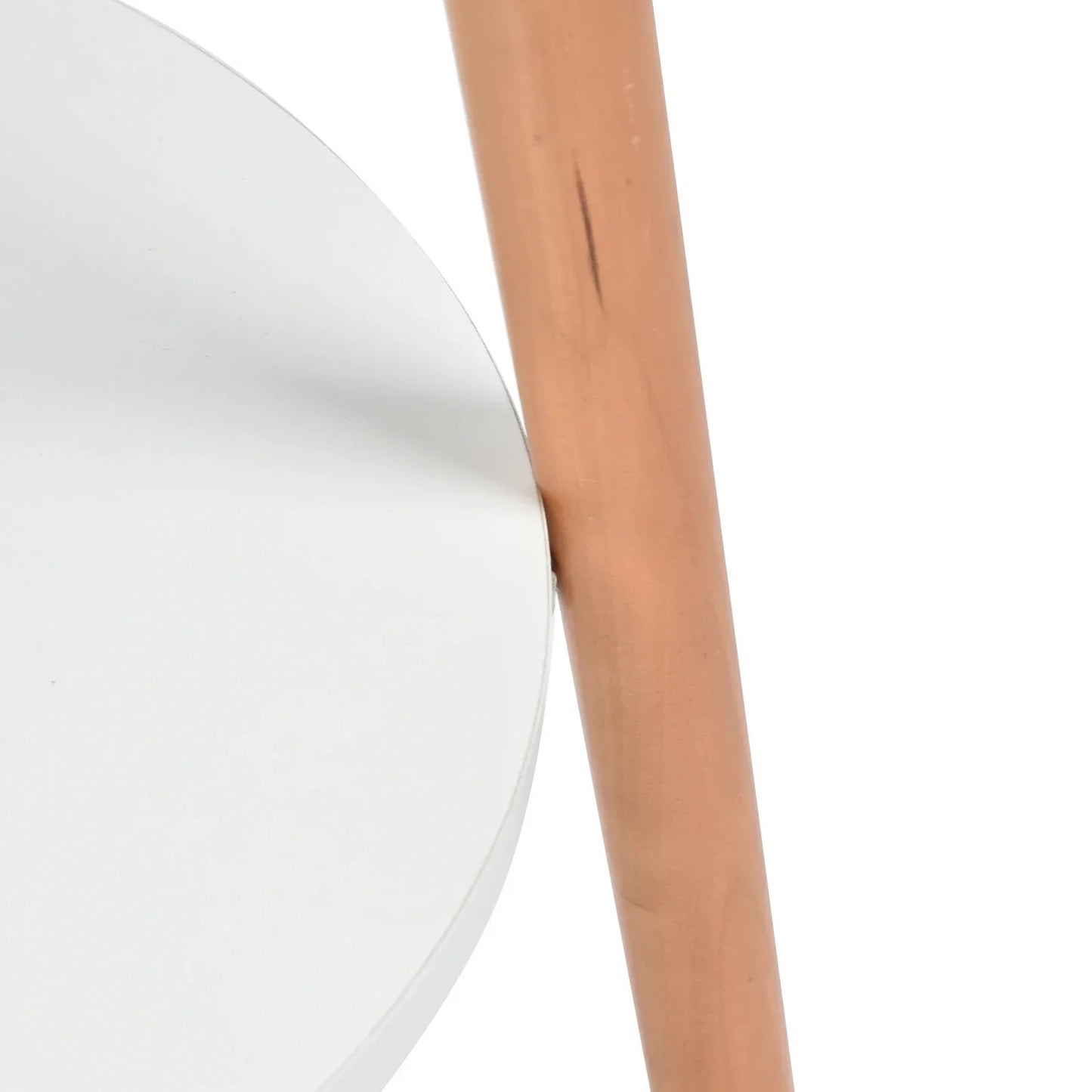 Compact 2 Tier End Table with Storage for Living Room