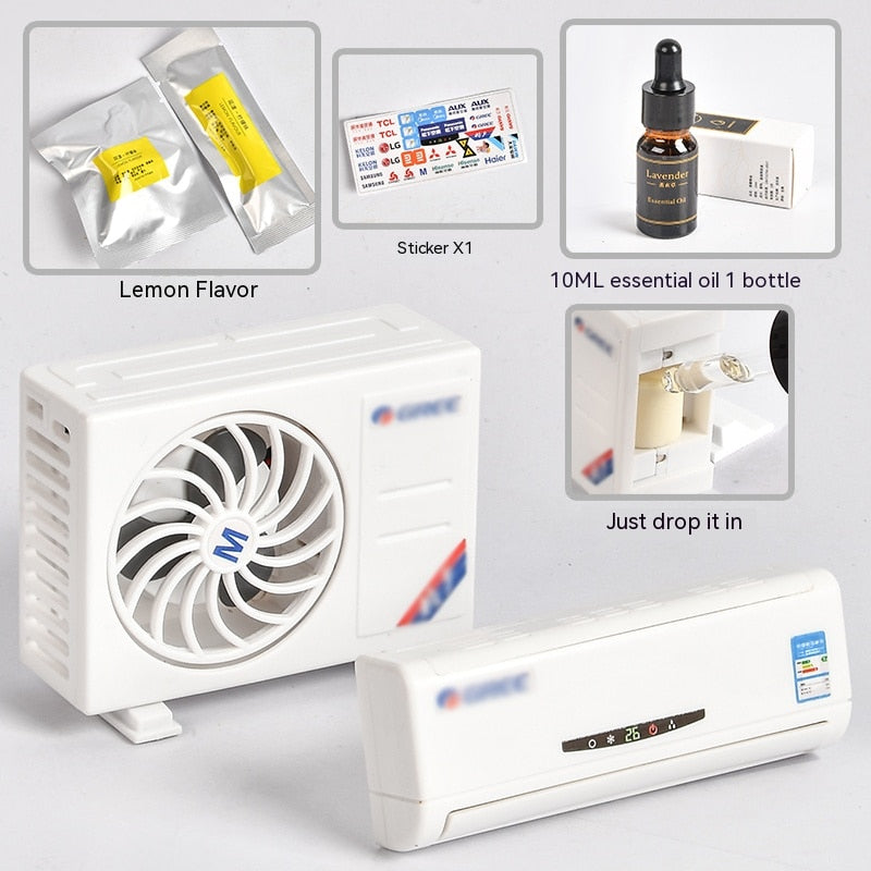 Portable Car Air Freshener Solar Diffuser - Yeezlab