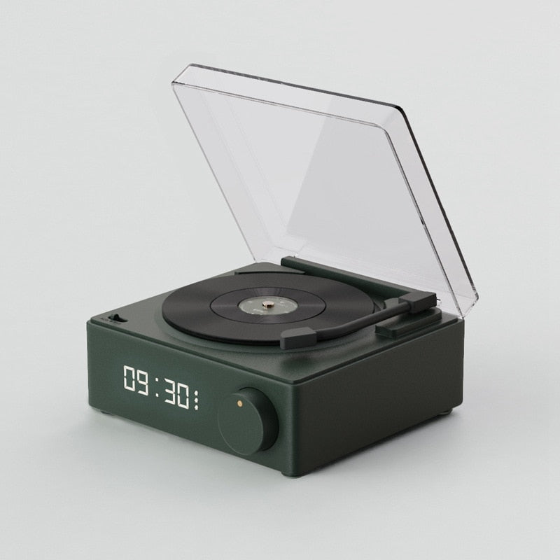 Retro Style Portable Vinyl Record Player Speaker