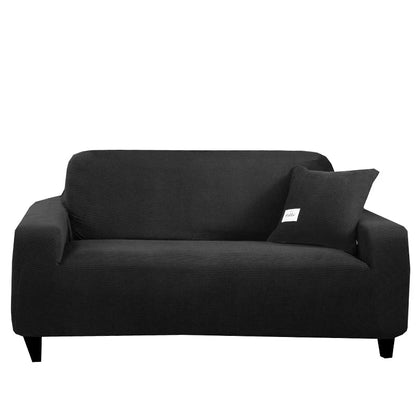Stretchy Fitted Sofa Slipcover with Textured Pattern