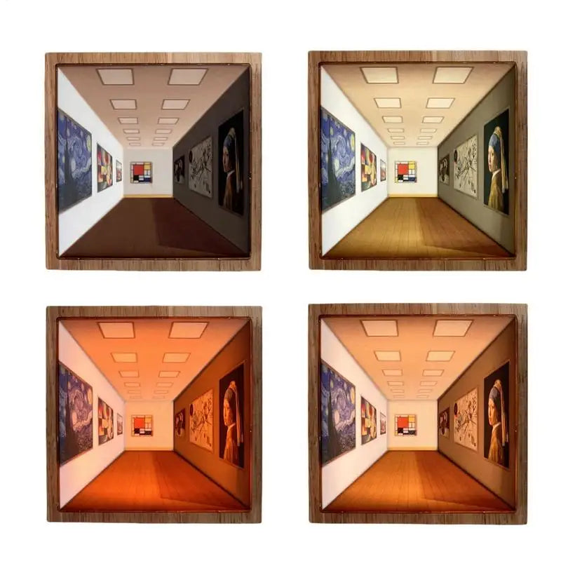 Unique LED 3D Wall Light Decoration