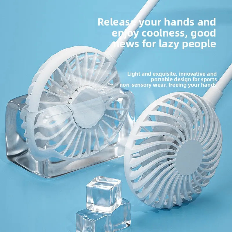 Portable Rechargeable Neck Cooling Fan