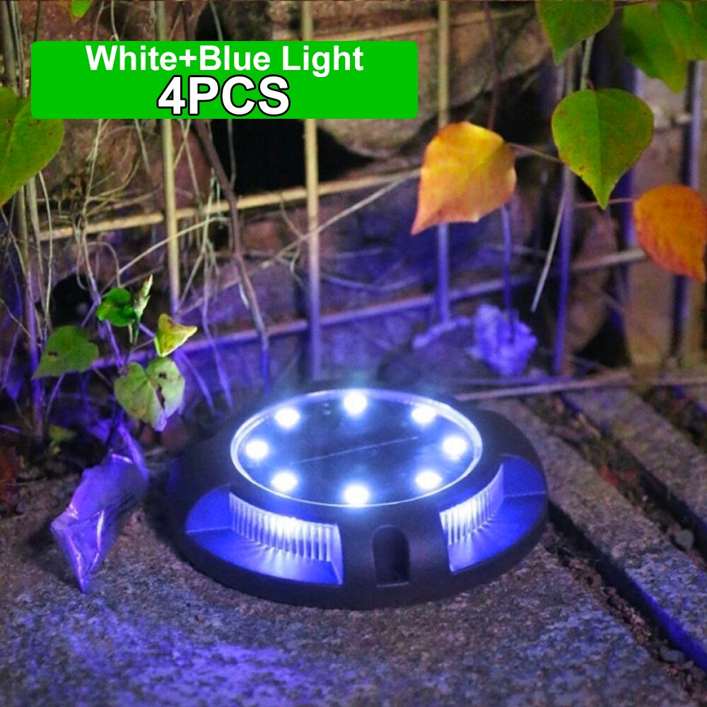 Green Solar Powered Garden Lamp - Yeezlab