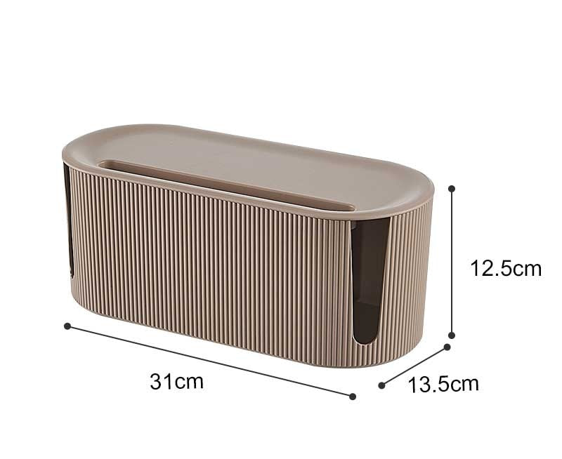 Compact Cable Management Box Organizer