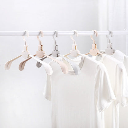 Space Saving Collapsible Wide Clothing Hanger