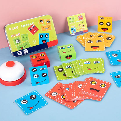 Educational Wooden Puzzle Block Toy