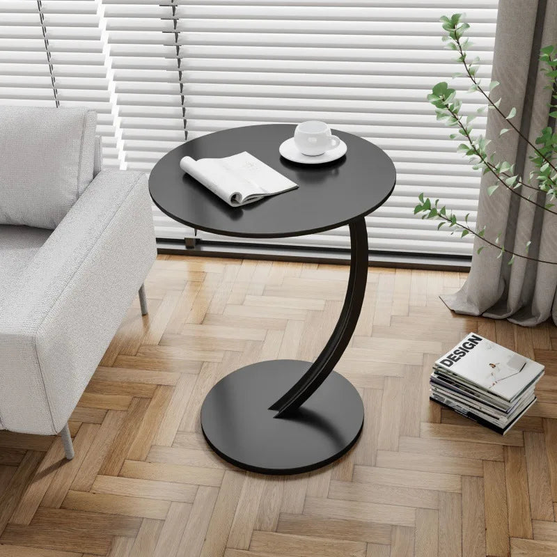 Sturdy Round End Table for Home and Office