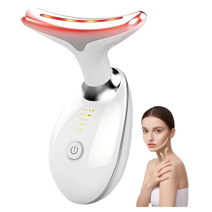 LED Face and Neck Lifting Massager