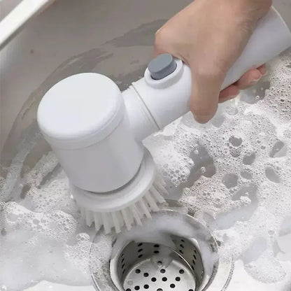 Powerful Cordless Bathroom Cleaner Scrubber