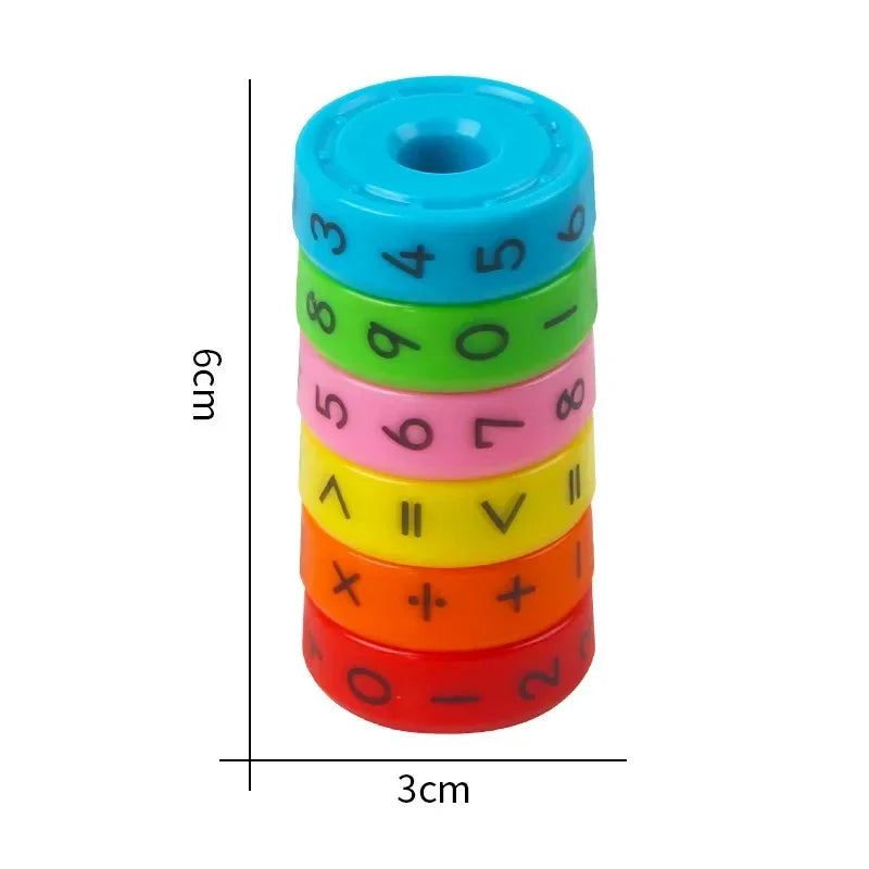 Fun Kids Magnetic Learning Math Puzzle Set