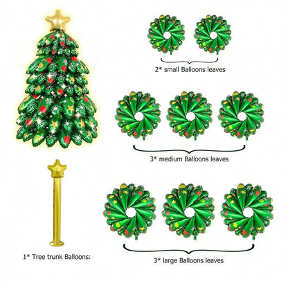 Inflatable Christmas Tree Decoration Set