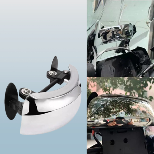 Wide Angle Blind Spot Mirror for Motorcycles - Yeezlab