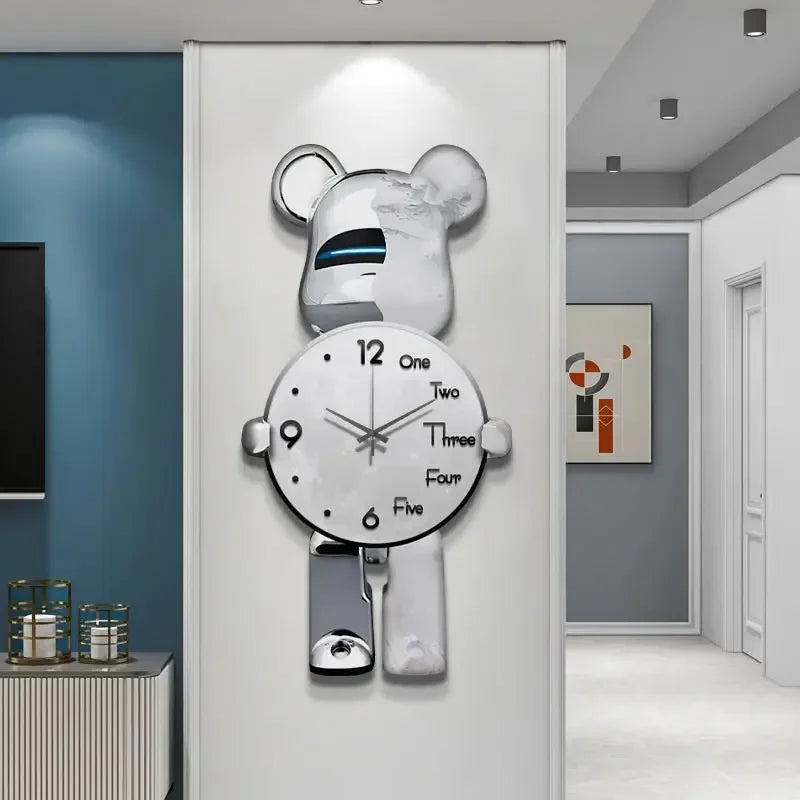 Bright Star Shaped LED Wall Clock