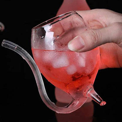 Luxury Curved Designer Cocktail Glass