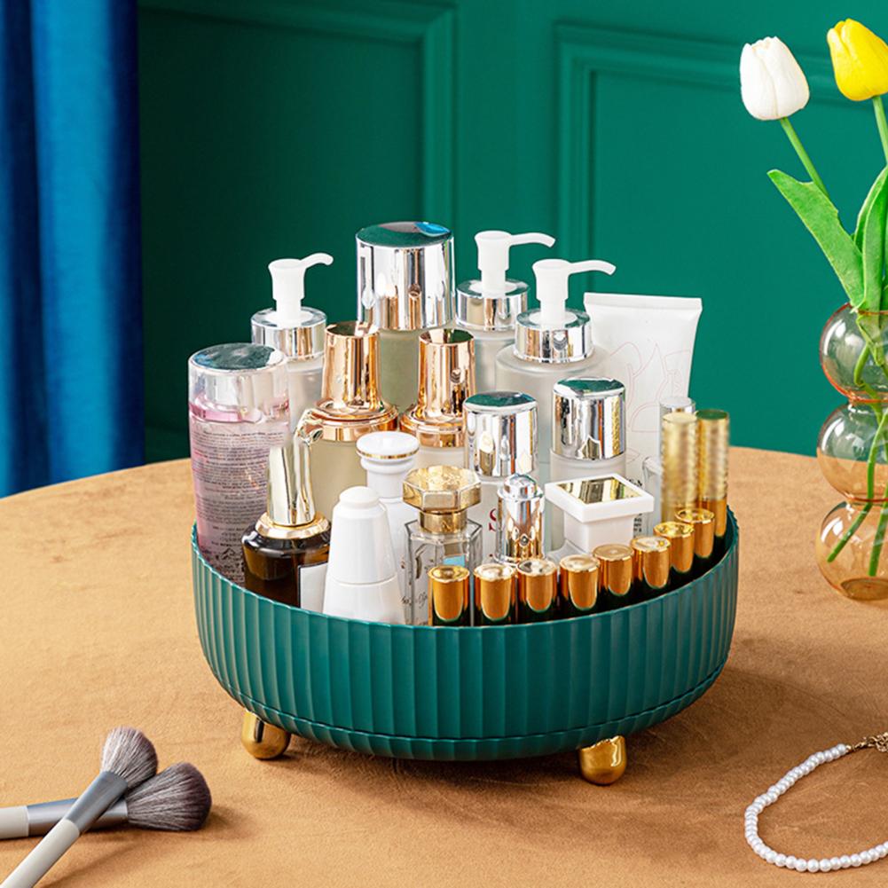 360 Degree Rotating Spice Rack Storage Organizer