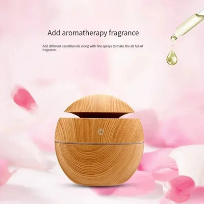 Compact Portable Mini Air Humidifier with LED Light