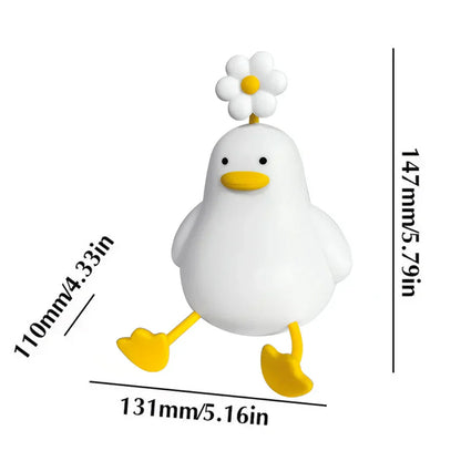 Adorable Blossom Duck Phone Stand Lamp