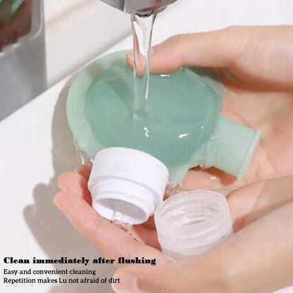 Spill Proof Silicone Travel Bottle Dispenser