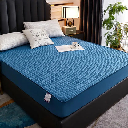 Breathable Waterproof Latex Mattress Protector Cover