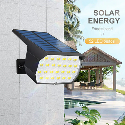 Outdoor Solar Powered 92LED Garden Spotlight