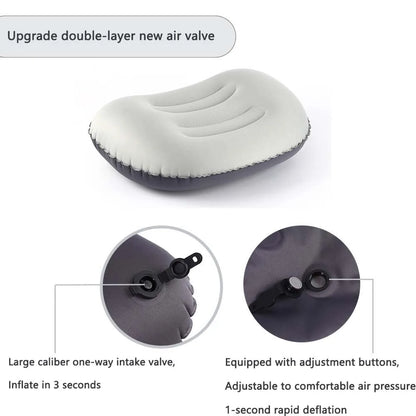 Portable Inflatable Camping Pillow