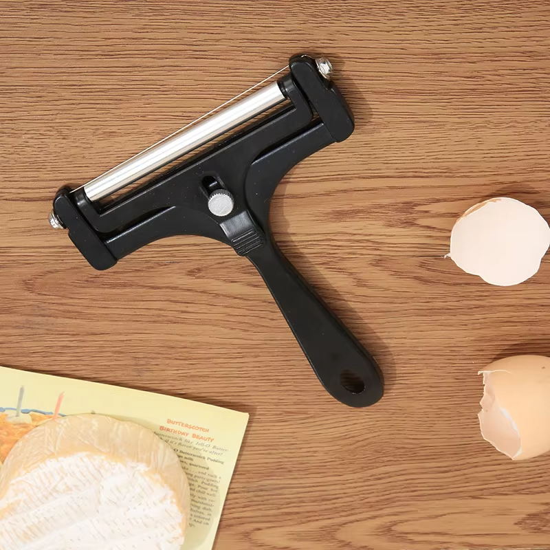 Yeezlab | Deluxe Metal Cheese Cutter with Adjustable Slice Thickness