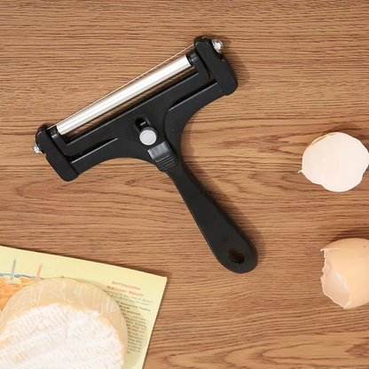 Yeezlab | Deluxe Metal Cheese Cutter with Adjustable Slice Thickness