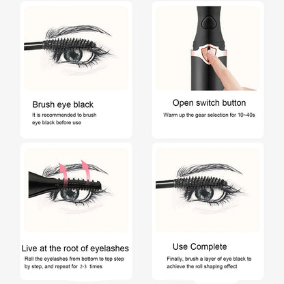 Easy Use Heated Eyelash Curler Tool