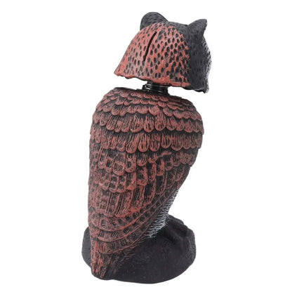 Outdoor Owl Decoy Bird Repellent Guard