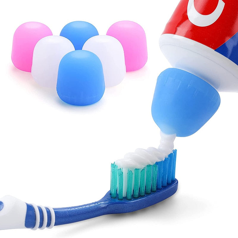 Eco Friendly 4 Pack Reusable Toothpaste Tube Caps - Yeezlab