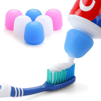 Eco Friendly 4 Pack Reusable Toothpaste Tube Caps - Yeezlab