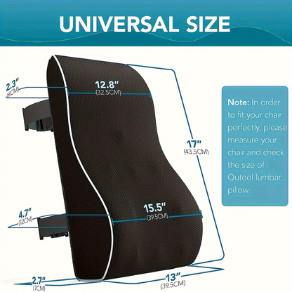 Ergonomic Lumbar Support Cushion Pillow