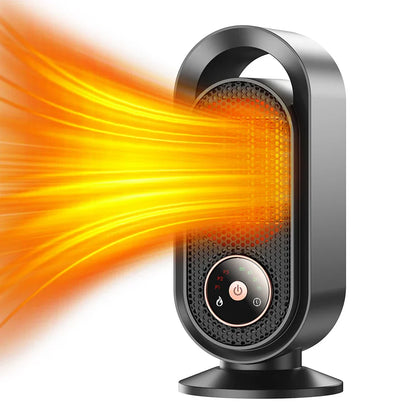 Compact 1000W Electric Space Heater for Home Office