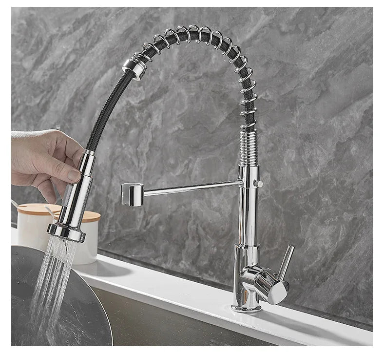 Premium 2 Handle Oil Rubbed Bronze Kitchen Faucet