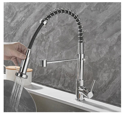 Premium 2 Handle Oil Rubbed Bronze Kitchen Faucet