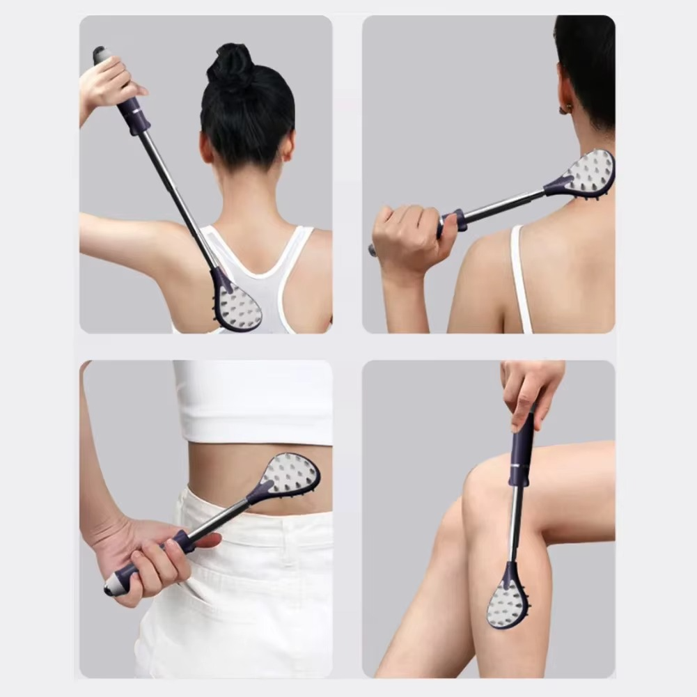 Long Handle Back Massager Scratcher Stick for Pain Relief