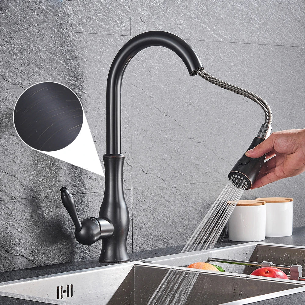 Premium Gold Kitchen Sink Faucet