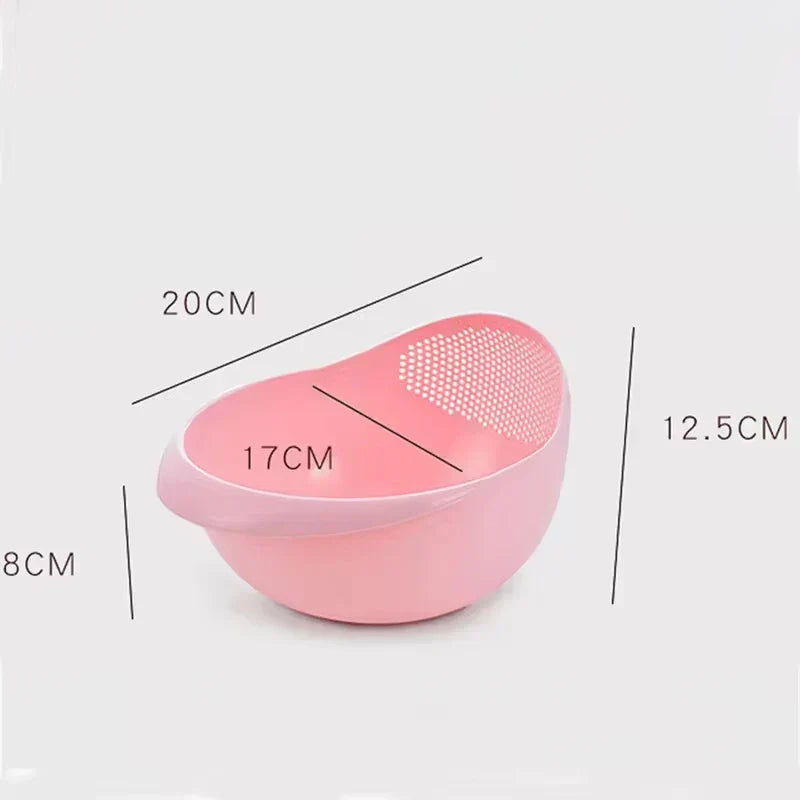 Portable Collapsible Strainer Basket for Food and Rice