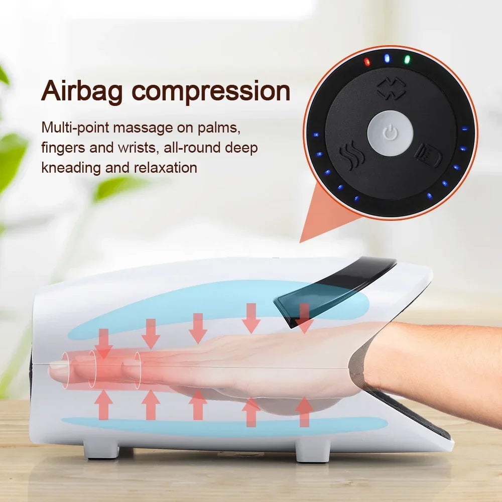 Relaxing Electric Hand Massager with Heat Therapy