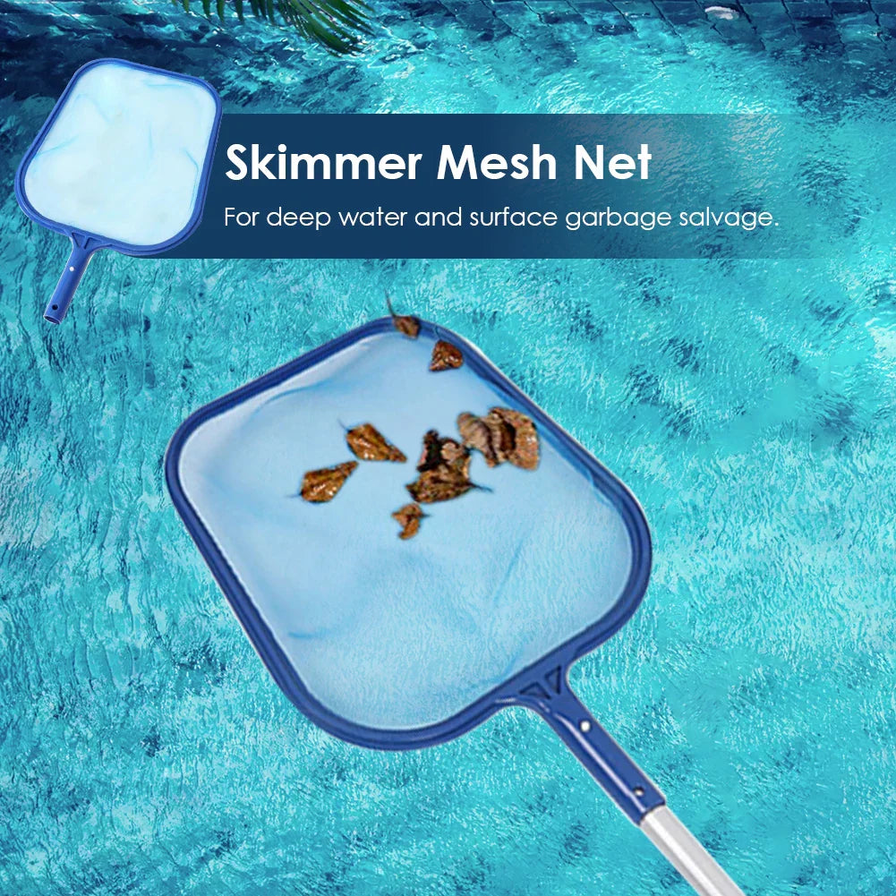 Easy Pool Leaf Skimmer with Long Handle