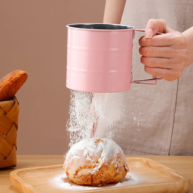 Easy Use Manual Flour Sifter Kitchen Tool