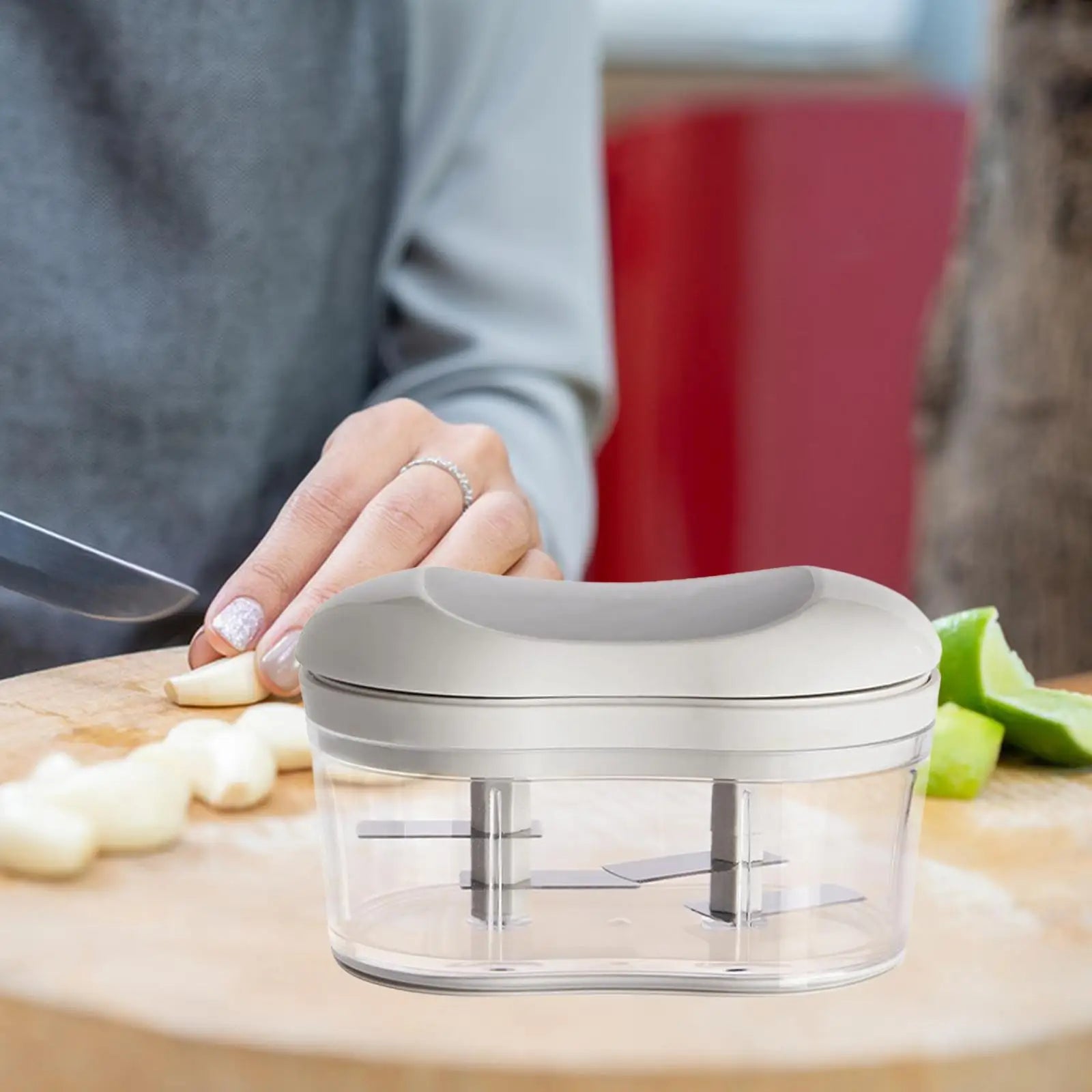 Easy Veggie Chopper Garlic Onion Cutter - Yeezlab