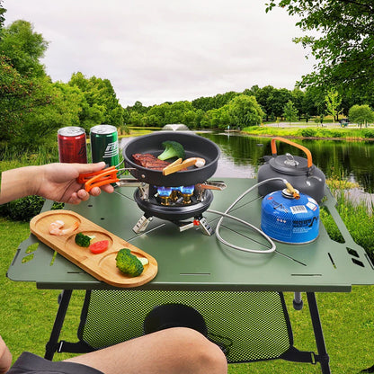 Compact Multi Burner Fast Ignition Gas Camping Stove