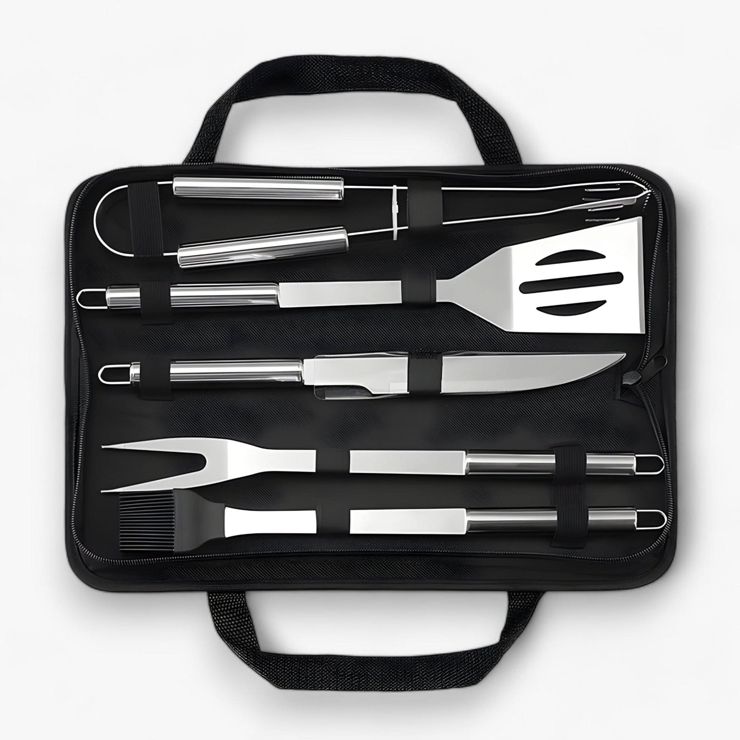 Premium BBQ Grill Utensil Set with Storage Case
