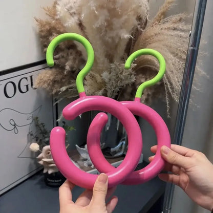 Space Saving 2-Pack Rotating Closet Organizer Hangers