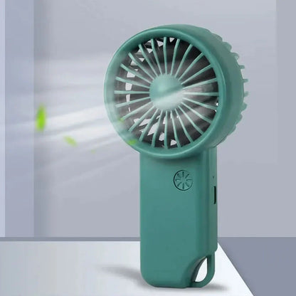 Compact Rechargeable Personal Fan with LED Screen