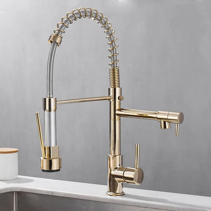 Premium 2 Handle Oil Rubbed Bronze Kitchen Faucet - Yeezlab
