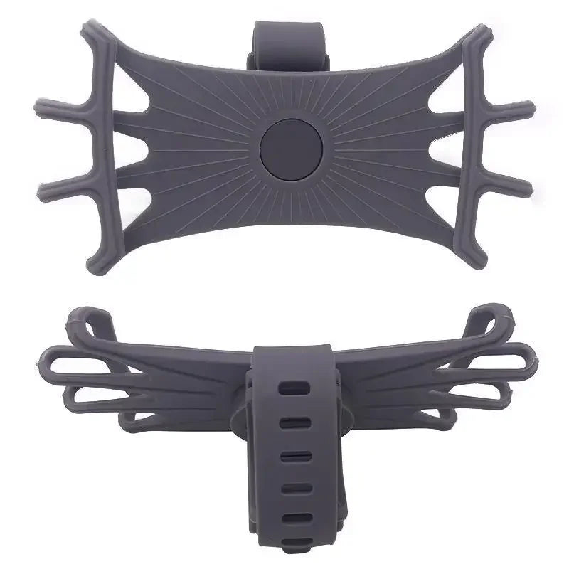 Flexible Bike Phone Mount 360 Rotation Silicone Holder
